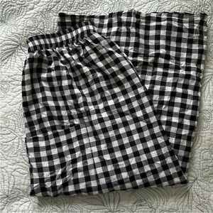 ASOS Maternity • Cotton Check Skirt Size 8